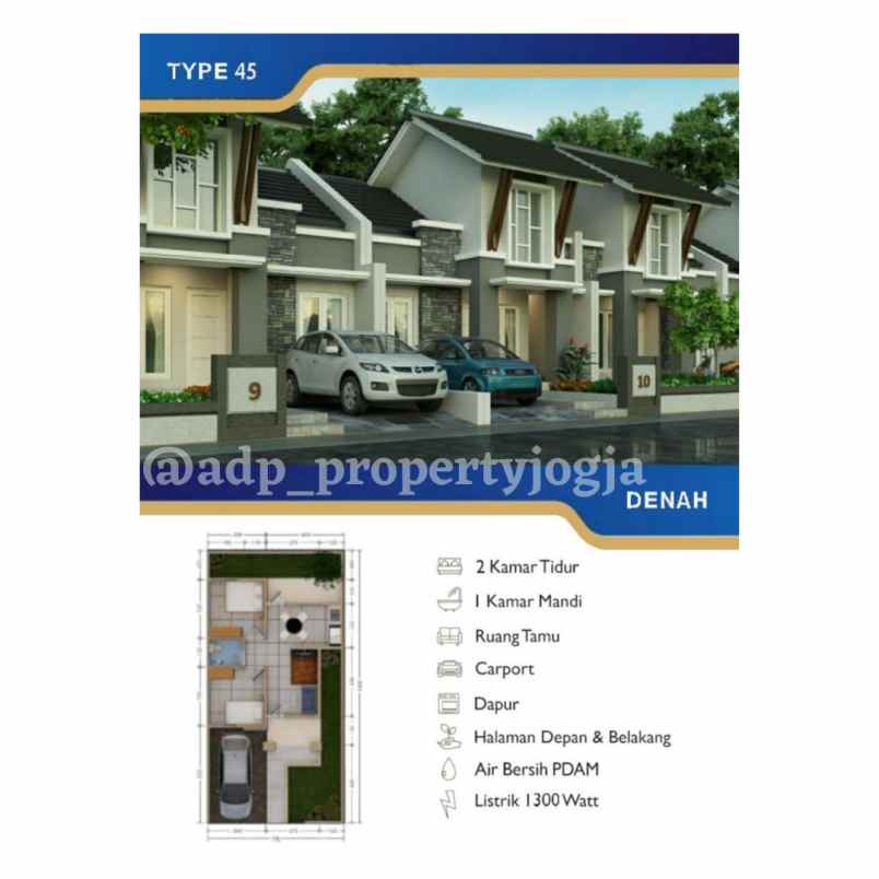 rumah sedayu bantul hanya 5