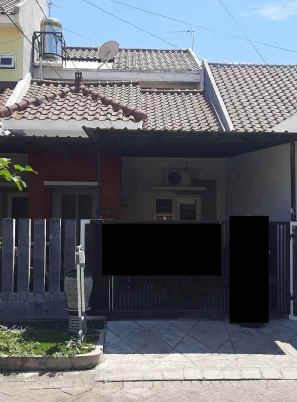 rumah siap huni purimas rungkut surabaya 2 lantai nego