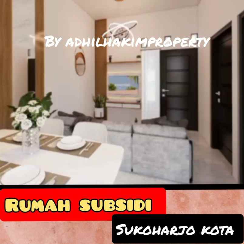 rumah subsidi sukoharjo kota