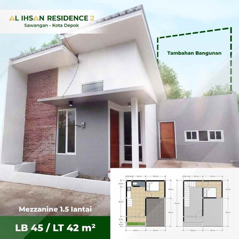 rumah syariah developer sawangan depok