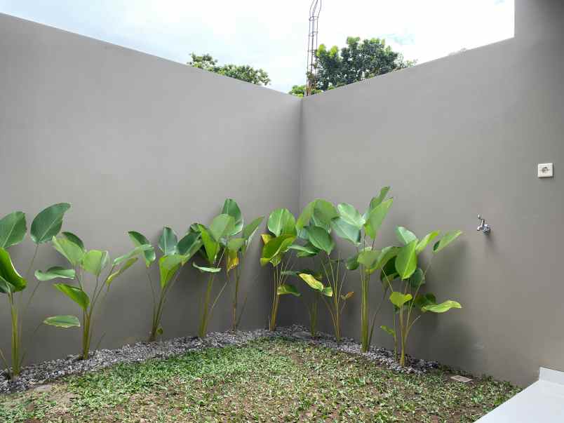 rumah tropis modern siap huni di cebongan sleman