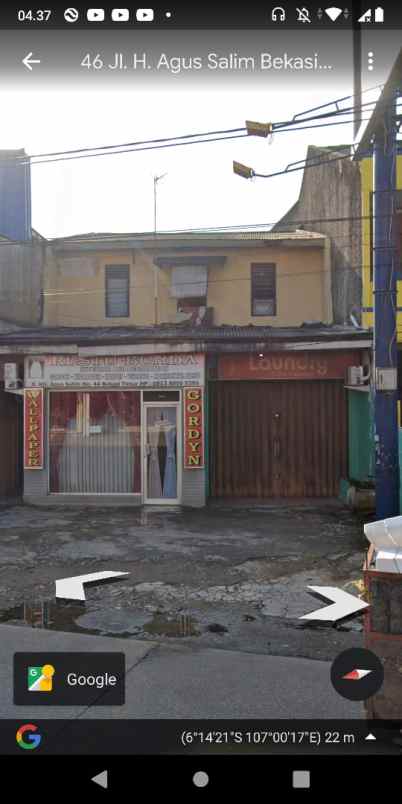 tanah jalan raya agus salim tugu