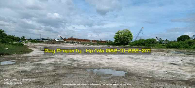 tanah jl akses marunda