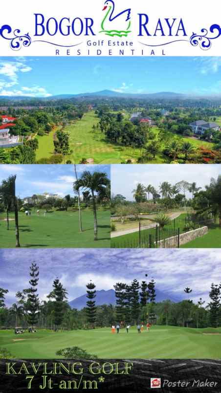 tanah jl danau bogor raya