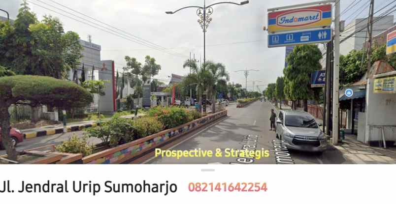 tanah jl jendral urip sumoharjo