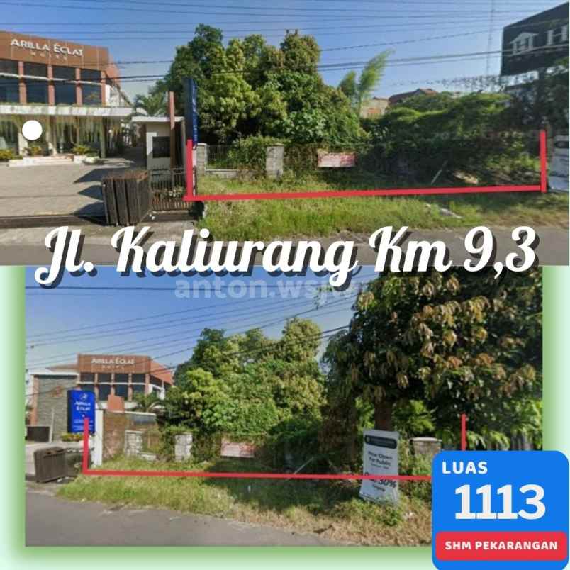 tanah jl kaliurang km 9 3
