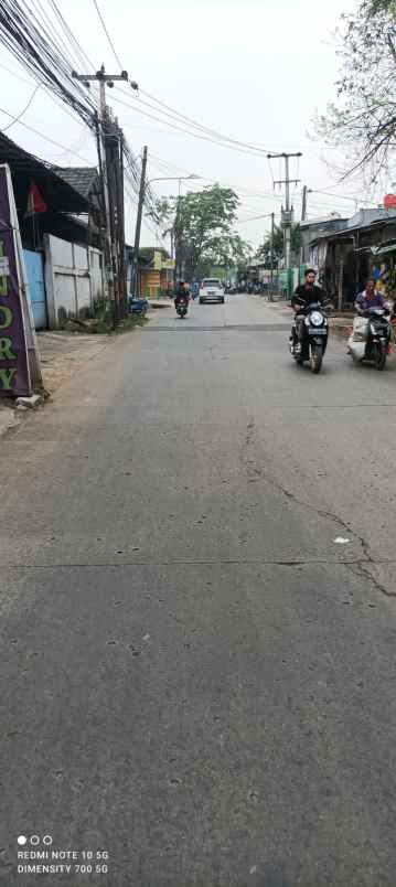 tanah jl kemuning bojong menteng