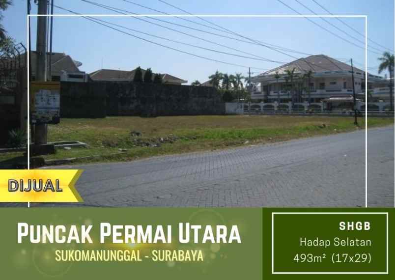 tanah jl puncak permai utara