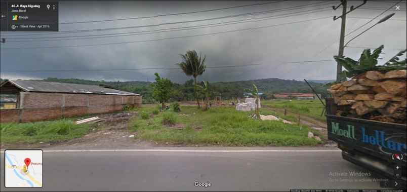 tanah jl raya cigudeg bogor