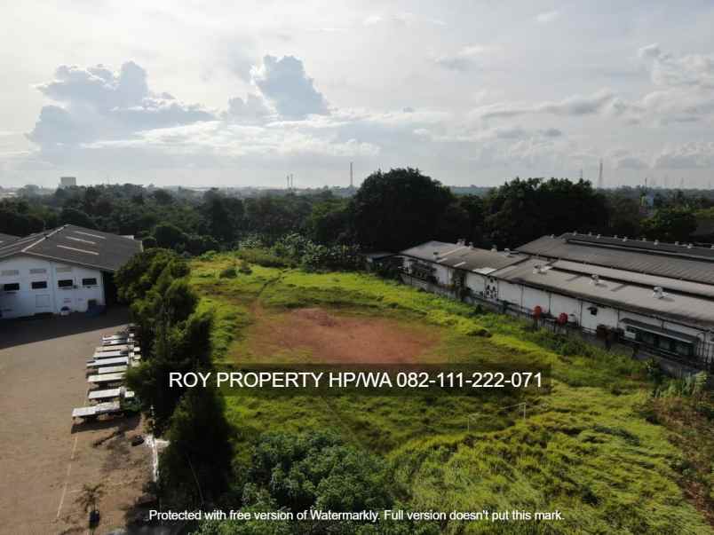 tanah jl raya serang kawasan