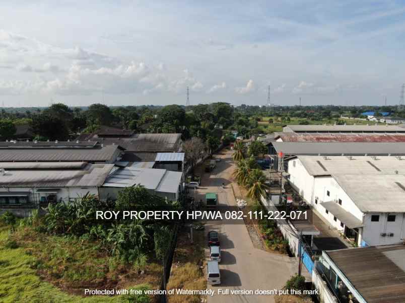 tanah jl raya serang kawasan