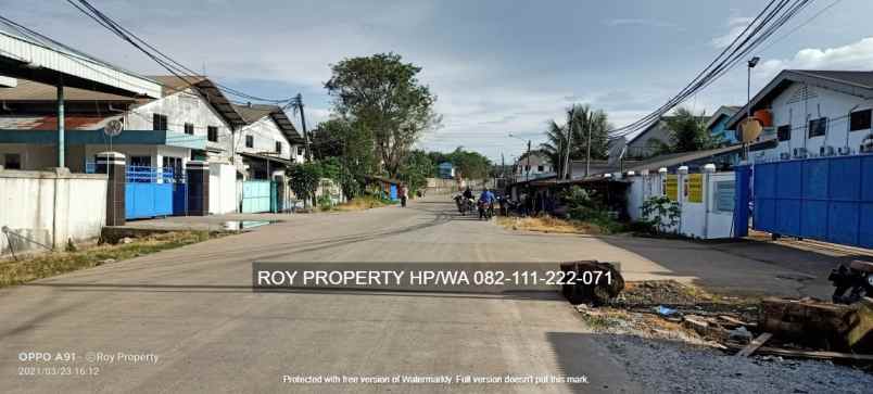 tanah jl raya serang kawasan