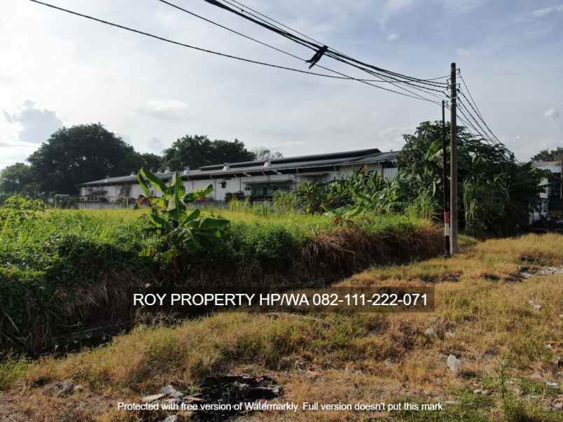 tanah jl raya serang kawasan