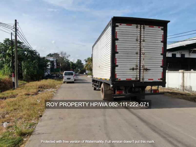 tanah jl raya serang kawasan