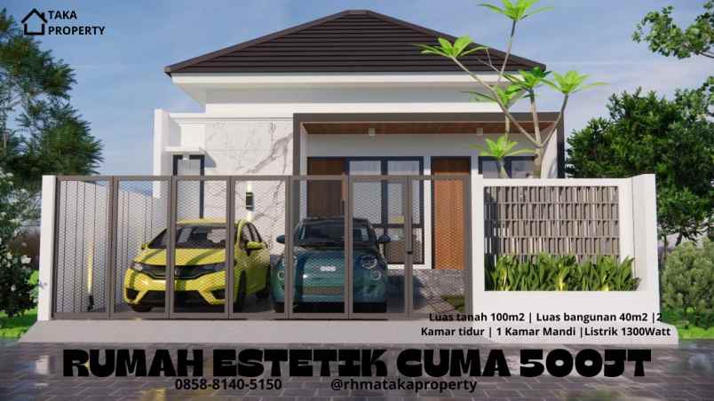 tinggal 2 unit rumah indah dan murah di kalasan