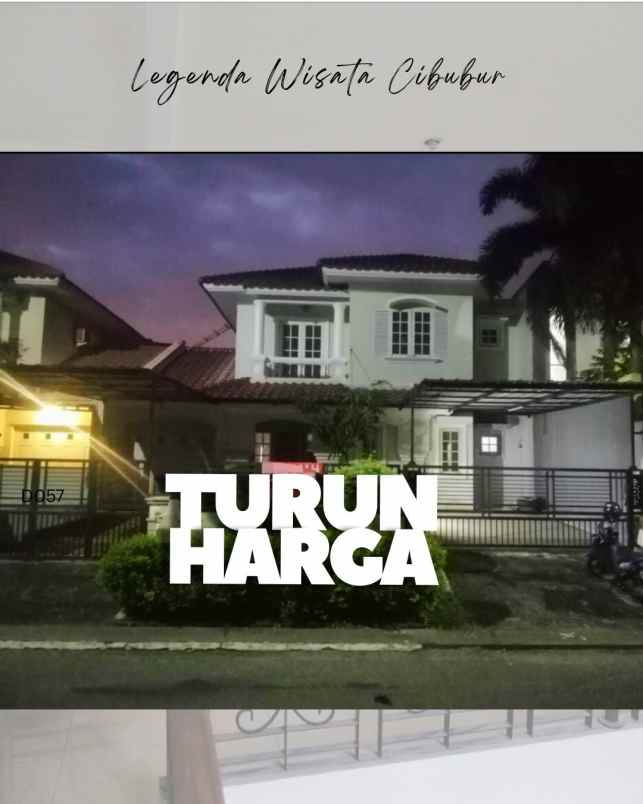 turun harga legenda wisata cibubur boulevard utama