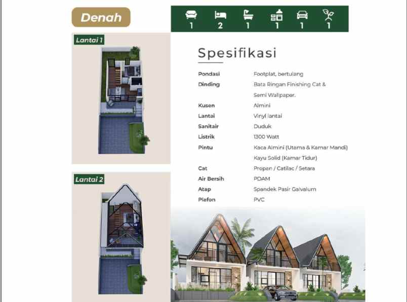 villa cabin trawas lokasi strategis harga terjangkau