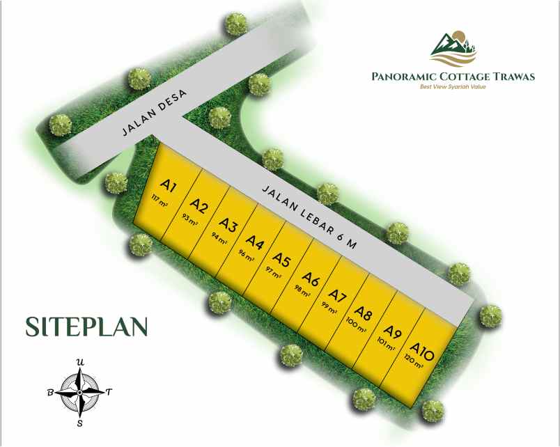 villa cabin trawas lokasi strategis harga terjangkau