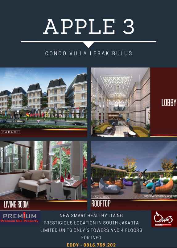 apartemen jl karang tengah raya