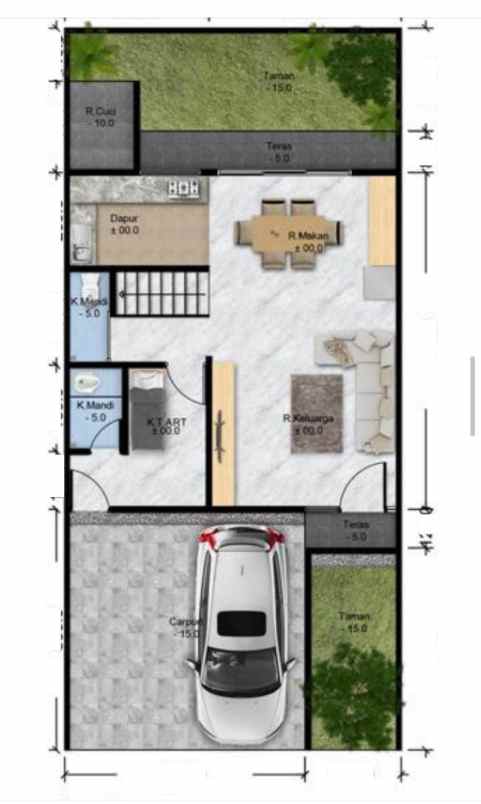 cluster mewah di tepi jl raya bibis godean sleman
