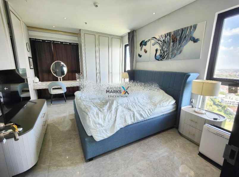 dijual apartemen graha golf tower arison furnished