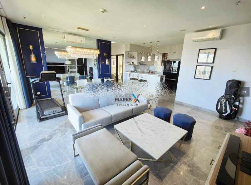 dijual apartemen graha golf tower arison furnished