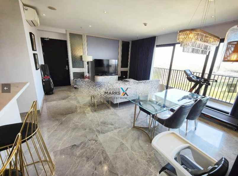 dijual apartemen graha golf tower arison furnished