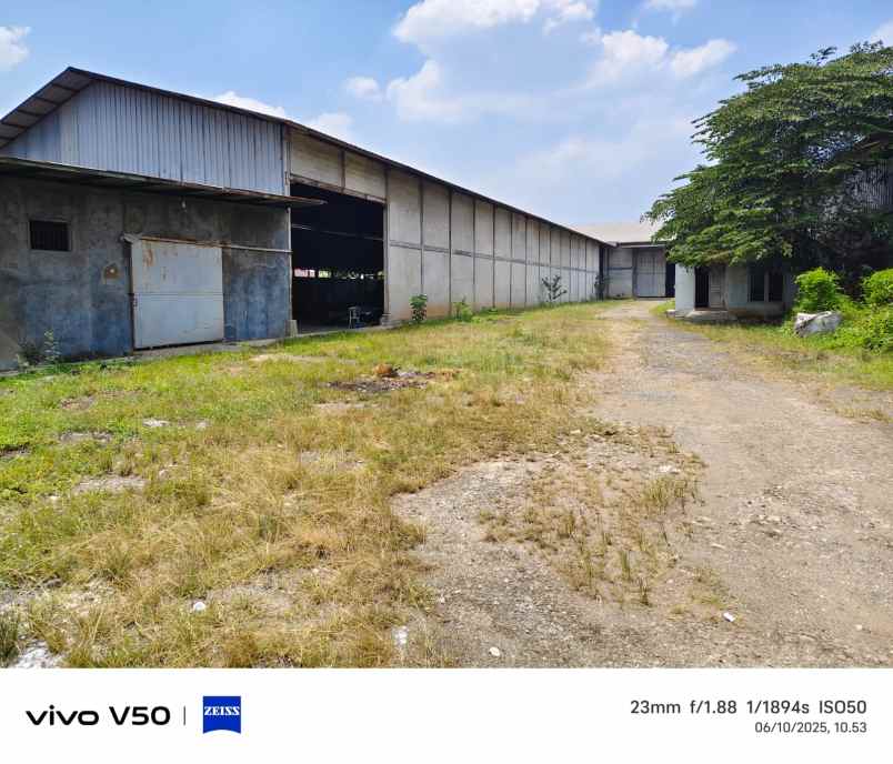 dijual gudang luas di mustikajaya kota bekasi