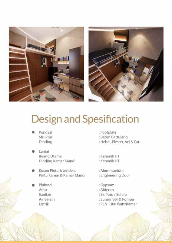 dijual kost jl cilubang raya no 1