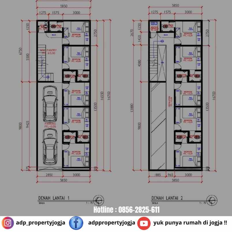 dijual kost ring road utara