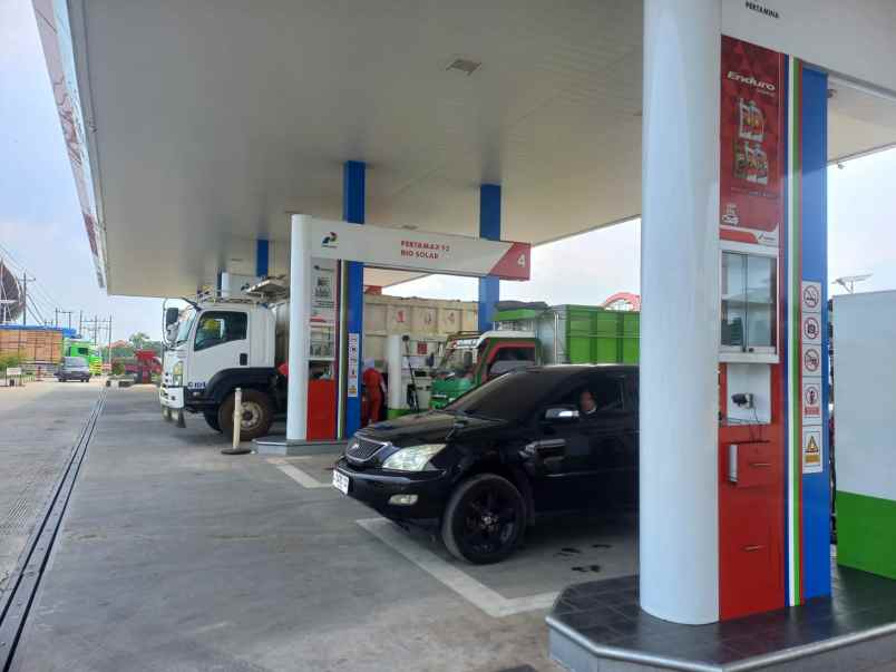 dijual pom bensin aktif di batang jawa tengah