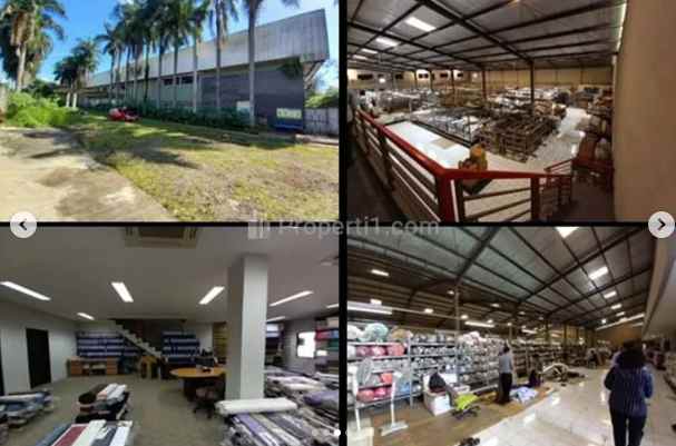 dijual ruko gudang kantor cirarab kec legok kab