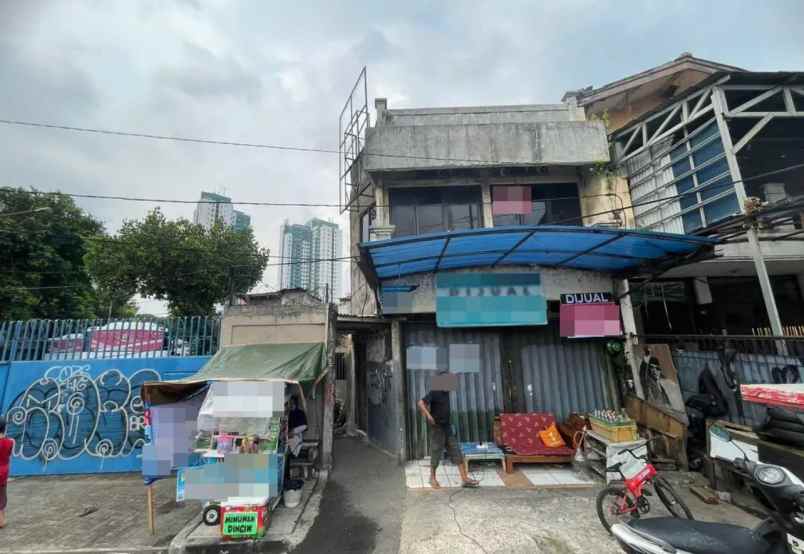 dijual ruko gudang kantor ji pramuka raya paseban