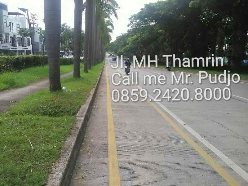 dijual ruko gudang kantor jl mh thamrin lippo cikarang