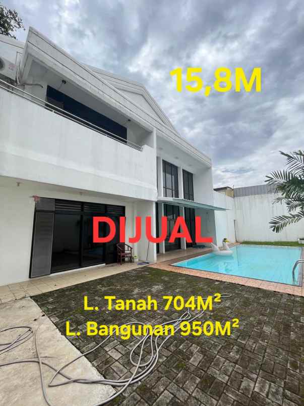 dijual rumah bangka jakarta selatan
