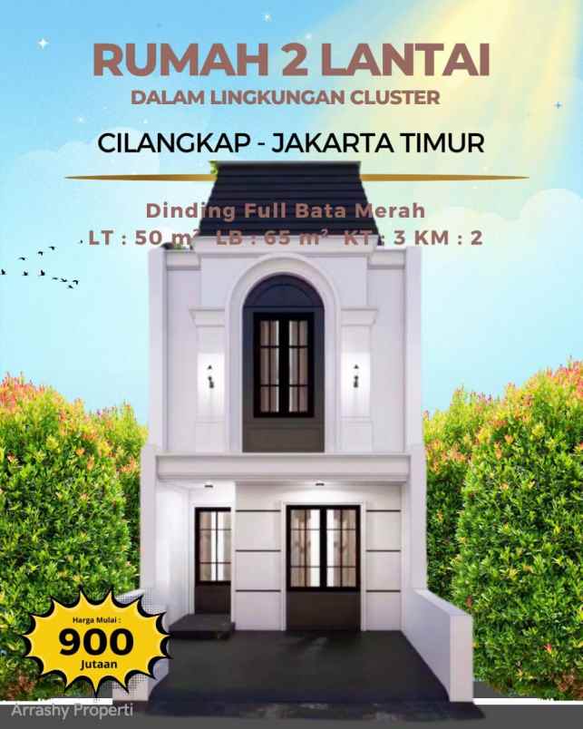 dijual rumah cilangkap