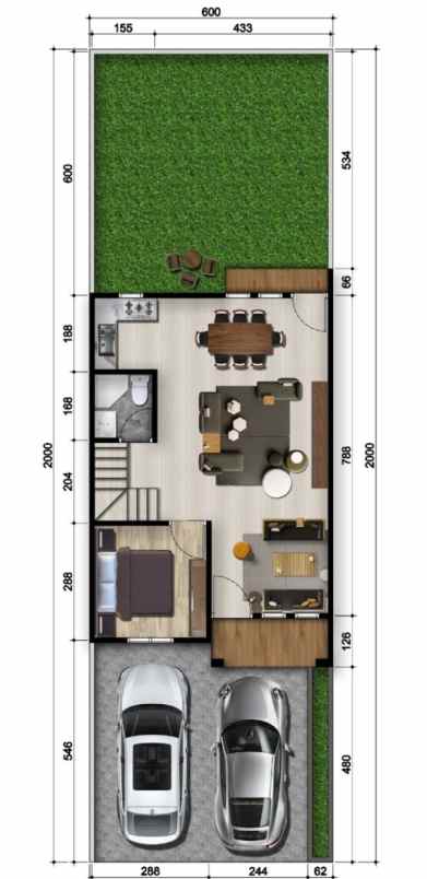 dijual rumah cimanggis cibubur depok