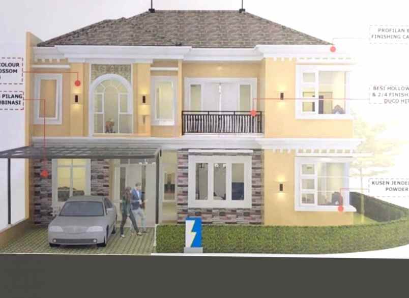 dijual rumah cluster la seine jgc