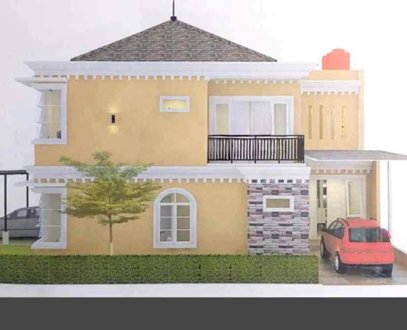dijual rumah cluster la seine jgc