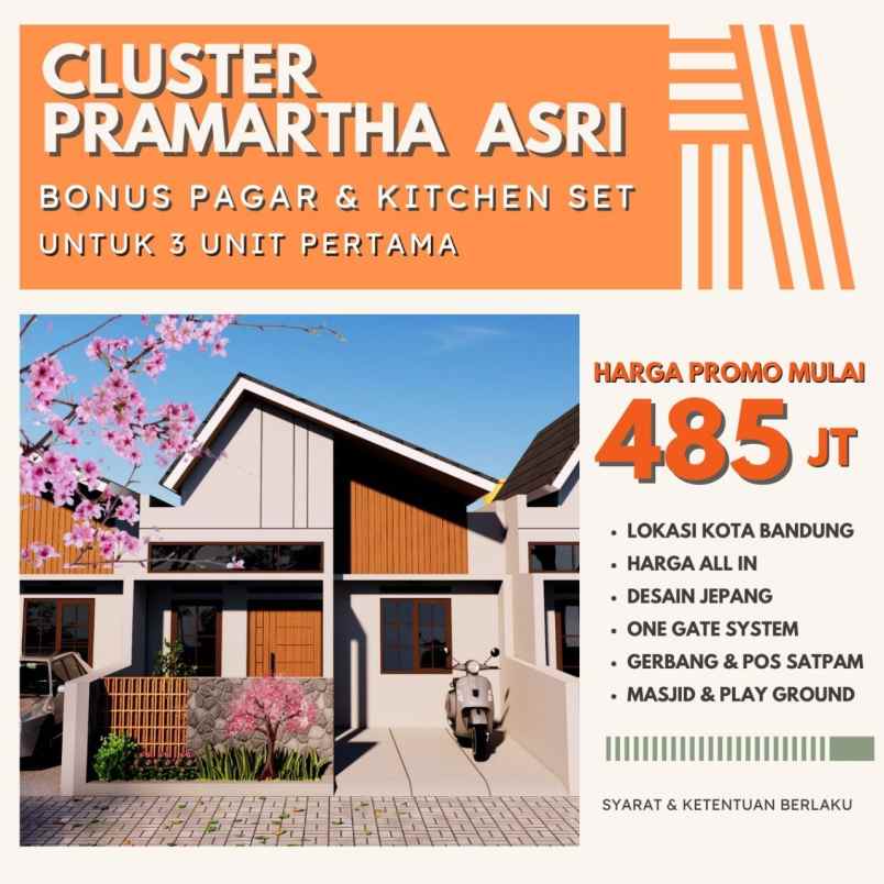 dijual rumah cluster murah jatihandap