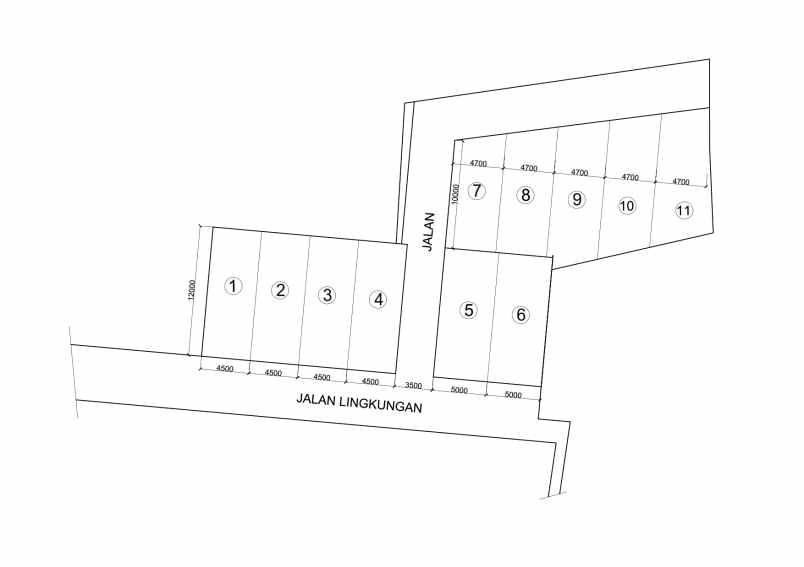 dijual rumah dekat kolam renang sirkus