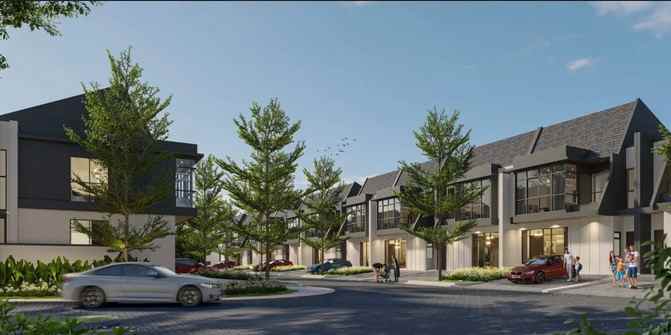 dijual rumah graha natura lily by the lake