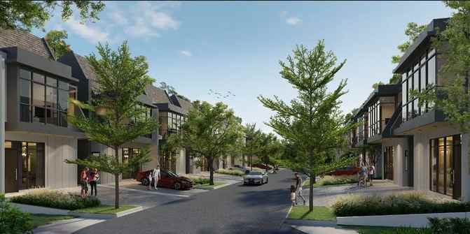 dijual rumah graha natura lily by the lake