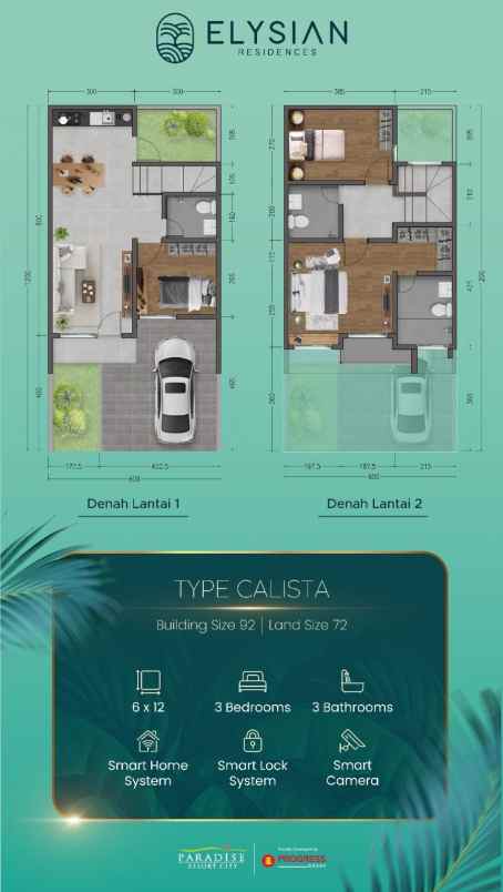 dijual rumah jalan aria putra