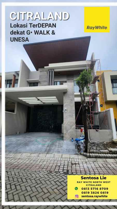 dijual rumah jalan south emerald mansion