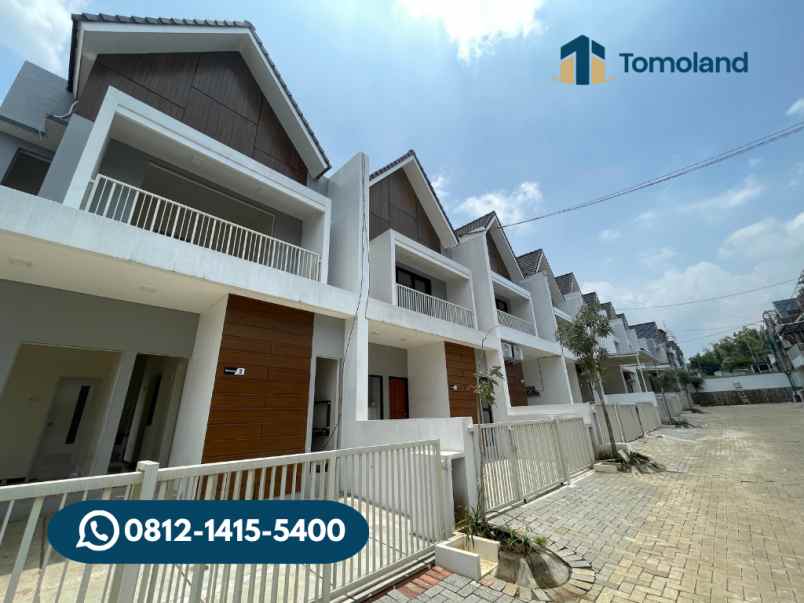 dijual rumah jl chili joyogrand blok