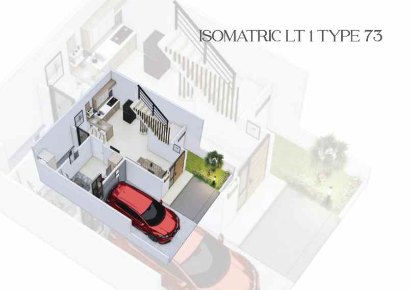 dijual rumah jl pesona laguna 2