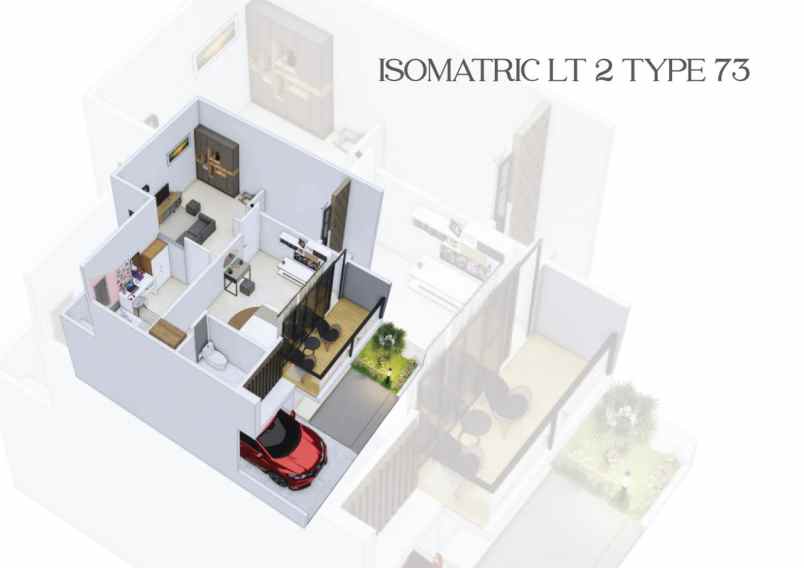 dijual rumah jl pesona laguna 2