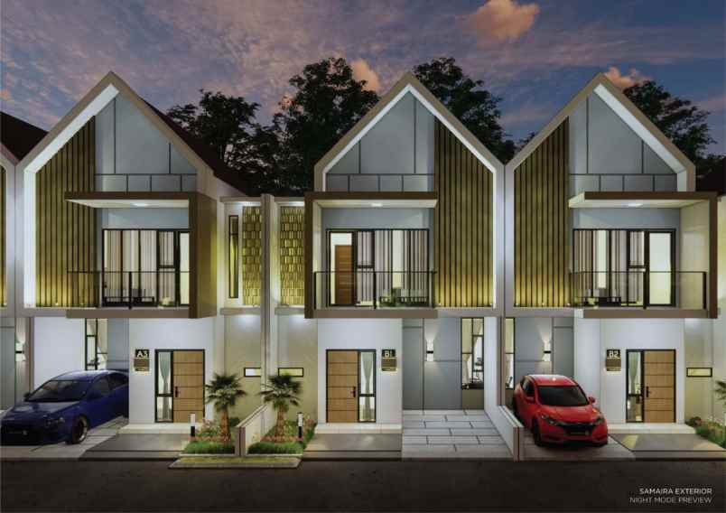 dijual rumah jl pesona laguna 2