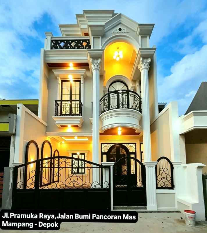 dijual rumah jl pramuka mampang